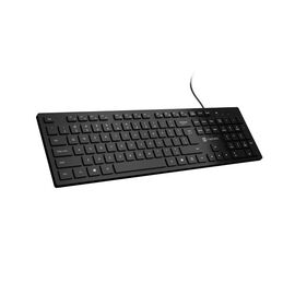 Natec Herring US Multimedia Slim Keyboard Black - Keyboards - Keyboards & Mice - Techbox