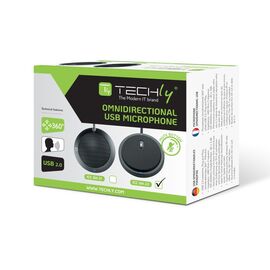 Techly ICC SH-22 microphone Black Conference microphone - Microphones - Speakers & Headphones - Techbox