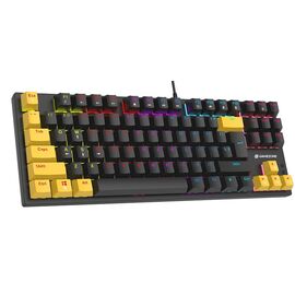 Tracer HORNET 87 keyboard Mouse included Gaming USB QWERTY English Black, Yellow | Techbox