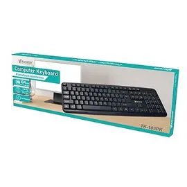 Vakoss TK-103PK keyboard USB Black | Techbox
