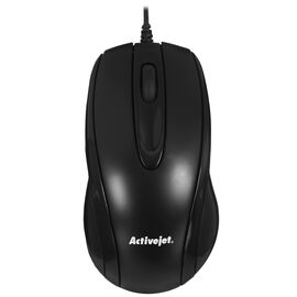 Activejet AMY-083 Mouse wired USB (optical; 1000 DPI; black) - Mice - Keyboards & Mice - Techbox