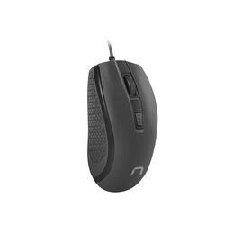 Natec Optical Mouse HOOPOE 2 1600 DPI, USB, Black - Mice - Keyboards & Mice - Techbox