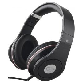 Esperanza EH141K headphones/headset Head-band Black - Headsets - Speakers & Headphones - Techbox