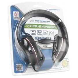 Esperanza EH141K headphones/headset Head-band Black - Headsets - Speakers & Headphones - Techbox