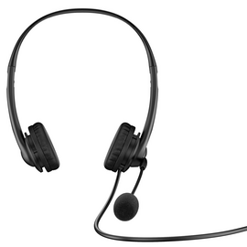 HP Stereo USB Headset G2 Wired Head-band Office/Call center Black | Techbox