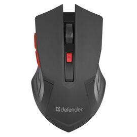 MOUSE DEFENDER ACCURA MM-275 RF BLACK & RED OPTICAL 1600DPI 6P | Techbox