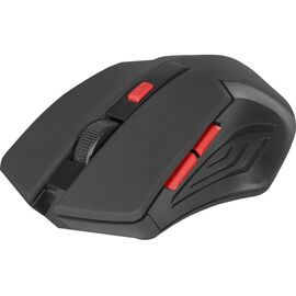 MOUSE DEFENDER ACCURA MM-275 RF BLACK & RED OPTICAL 1600DPI 6P | Techbox
