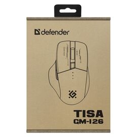 MOUSE DEFENDER GM-126 TISA RF+BT OPTIC 1600dpi 6P WHITE - Mice - Keyboards & Mice - Techbox