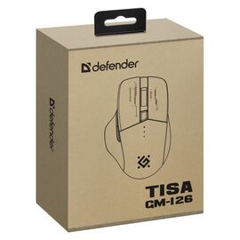 MOUSE DEFENDER GM-126 TISA RF+BT OPTIC 1600dpi 6P WHITE - Mice - Keyboards & Mice - Techbox