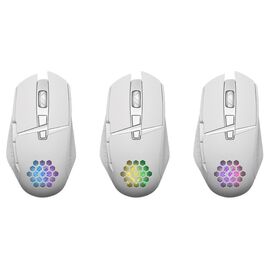 MOUSE DEFENDER GM-514 GLORY OPTIC RF RGB 3200dpi 7P WHITE - Mice - Keyboards & Mice - Techbox
