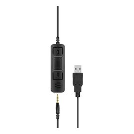 EPOS | SENNHEISER IMPACT SC 75 USB MS Headset Wired Headband Calls/Music USB Type-A Black | Techbox