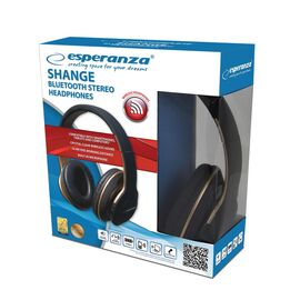 Esperanza EH220 Bluetooth headphones Headband, Black - Headsets - Speakers & Headphones - Techbox