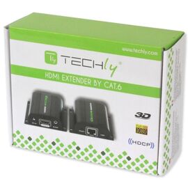 Techly Extender HDMI Full HD on cable Cat.5E / 6 / 6A / 7 max 60m Autoregulated IDATA EXT-E70I | Techbox