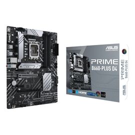 ASUS PRIME B660-PLUS D4 Intel B660 LGA 1700 ATX - Motherboards - Laptops & PC Builds - Techbox