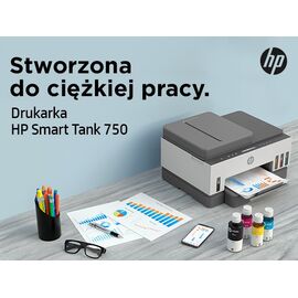 HP Smart Tank 750 All-in-One Thermal inkjet A4 4800 x 1200 DPI 15 ppm Wi-Fi | Techbox