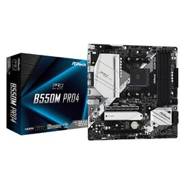 Asrock B550M Pro4 Socket AM4 micro ATX AMD  B550 | Techbox