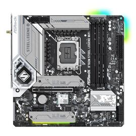 Asrock B760M Steel Legend WiFi Intel B760 LGA 1700 micro ATX | Techbox