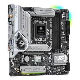 Asrock B760M Steel Legend WiFi Intel B760 LGA 1700 micro ATX | Techbox