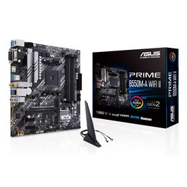 ASUS PRIME B550M-A WIFI II AMD B550 Socket AM4 micro ATX - Motherboards - Laptops & PC Builds - Techbox