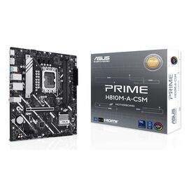 ASUS PRIME H810M-A-CSM Intel H810 LGA 1851 (Socket V1) micro ATX - Motherboards - Laptops & PC Builds - Techbox