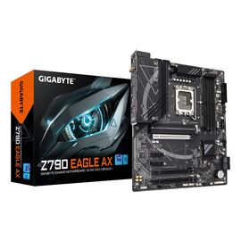GIGABYTE Z790 EAGLE AX Motherboard - Supports Intel Core 14th Gen CPUs, 12+1+１Phases Digital VRM, up to 7600MHz DDR5 (OC), 3xPCIe 4.0 M.2, Wi-Fi 6E, 2.5GbE LAN, USB 3.2 Gen 2 | Techbox
