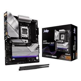 Asrock X870 LiveMixer WiFi AMD X870 Socket AM5 ATX | Techbox