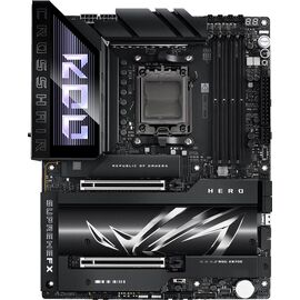 ASUS ROG CROSSHAIR X870E HERO AMD X870E Socket AM5 ATX - Motherboards - Laptops & PC Builds - Techbox
