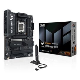ASUS TUF GAMING X870E-PLUS WIFI7 AMD X870E Socket AM5 ATX - Motherboards - Laptops & PC Builds - Techbox