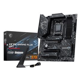 MSI X870E GAMING PLUS WIFI motherboard AMD X870E Socket AM5 ATX - Motherboards - Laptops & PC Builds - Techbox