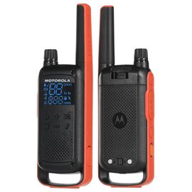 Motorola T82 Twin Pack two-way radio 16 channels Black,Orange | Techbox