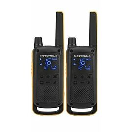 Motorola Talkabout T82 Extreme Twin Pack two-way radio 16 channels Black, Orange | Techbox