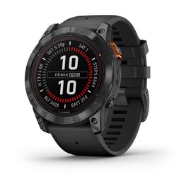 Garmin fēnix 7X Pro 3.56 cm (1.4") MIP 51 mm Digital 280 x 280 pixels Touchscreen Grey Wi-Fi GPS (satellite) | Techbox