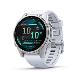 Garmin Fenix 8 3.3 cm (1.3") AMOLED 43 mm Digital 416 x 416 pixels Touchscreen Silver Wi-Fi GPS (satellite) | Techbox