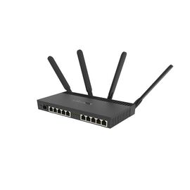 Mikrotik RB4011iGS+5HacQ2HnD-IN wireless router Gigabit Ethernet Dual-band (2.4 GHz / 5 GHz) Black - Modem & Routers - Network Devices - Techbox