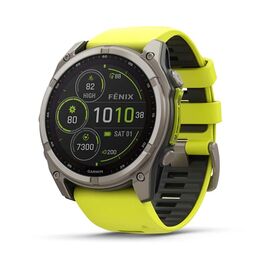Garmin fenix 8 3.56 cm (1.4") 51 mm Digital 280 x 280 pixels Touchscreen Titanium Wi-Fi GPS (satellite) | Techbox