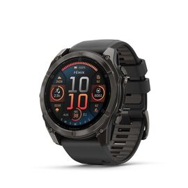 Garmin Fenix 8 3.56 cm (1.4") AMOLED 51 mm Digital 454 x 454 pixels Touchscreen Titanium Wi-Fi GPS (satellite) | Techbox