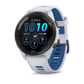 Garmin Forerunner 265 3.3 cm (1.3") AMOLED 46 mm Digital 416 x 416 pixels Touchscreen Black, White Wi-Fi GPS (satellite) | Techbox