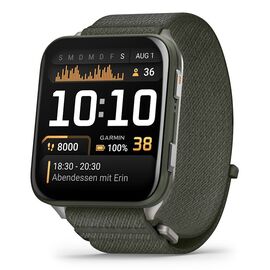 Garmin Venu X1 5.08 cm (2") AMOLED Digital 448 x 486 pixels Touchscreen Grey Wi-Fi GPS (satellite) | Techbox
