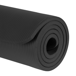 REBEL ACTIVE black gymnastic exercise mat | Techbox