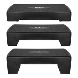 REBEL ACTIVE Fitness Step 3 Levels Black | Techbox