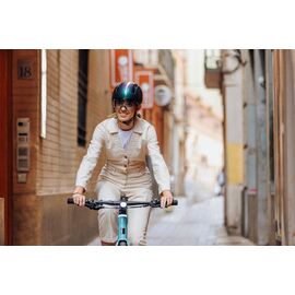 HJC CALIDO PLUS White, Grey Cycling Helmet, PEARL WHITE GREY, Size L - Bicycle - Sports & Fitness - Techbox