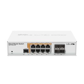 Mikrotik CRS112-8P-4S-IN network switch Gigabit Ethernet (10/100/1000) Power over Ethernet (PoE) White | Techbox