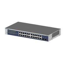 NETGEAR GS724Tv6 Managed Gigabit Switch (GS724T-600EUS) 26P | Techbox