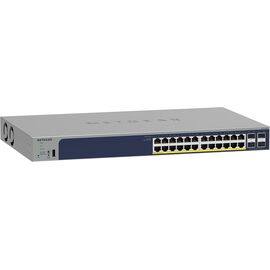 NETGEAR GS728TP Managed L2/L3/L4 Gigabit Ethernet (10/100/1000) Power over Ethernet (PoE) Grey | Techbox
