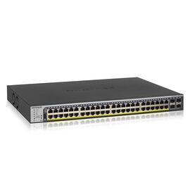 NETGEAR GS752TP-300EUS network switch Managed L2/L3/L4 Gigabit Ethernet (10/100/1000) Power over Ethernet (PoE) 1U Black | Techbox