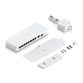 Ubiquiti UniFi Flex 2.5G Managed L2 2.5G Ethernet (100/1000/2500) Desktop/Wall-Mounting White | Techbox
