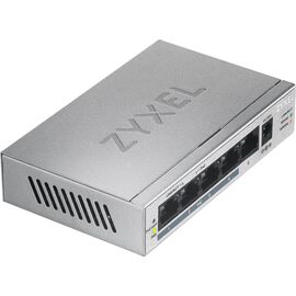 Zyxel GS1005HP Unmanaged Gigabit Ethernet (10/100/1000) Power over Ethernet (PoE) Silver | Techbox