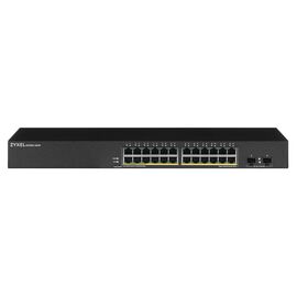 Zyxel GS1900-24HP Managed Gigabit Ethernet (10/100/1000) 1U Black - Switches - Network Devices - Techbox