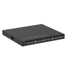 NETGEAR M4350-48G4XF Managed L3 Gigabit Ethernet (10/100/1000) Power over Ethernet (PoE) 1U Black | Techbox
