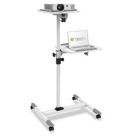 Techly Universal Trolley for Notebook / Projector, White ICA-TB TPM-6 | Techbox